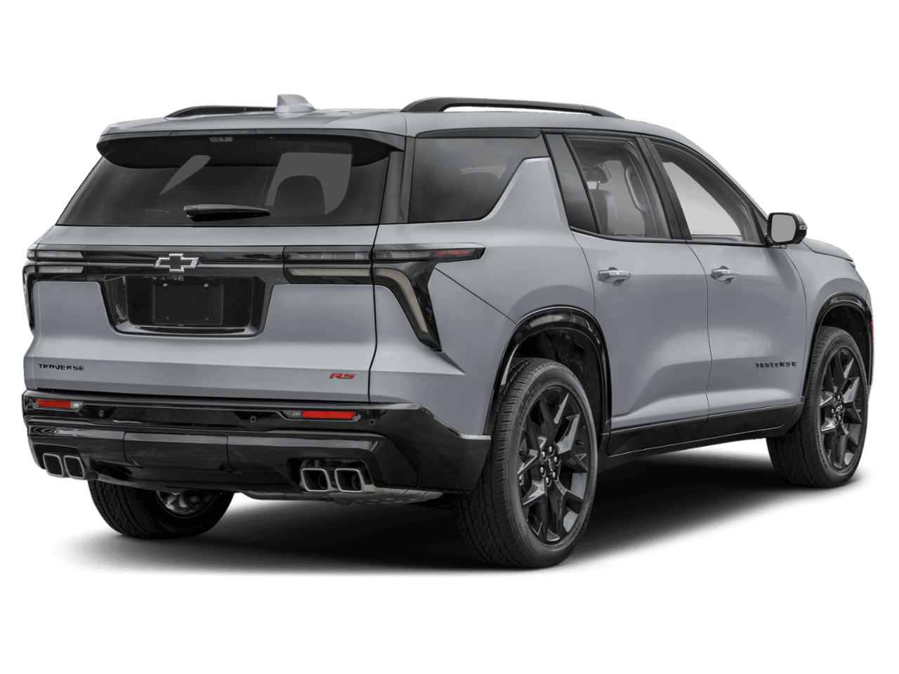 2026 Chevrolet Traverse FWD RS - Rear 3/4, facing to the right