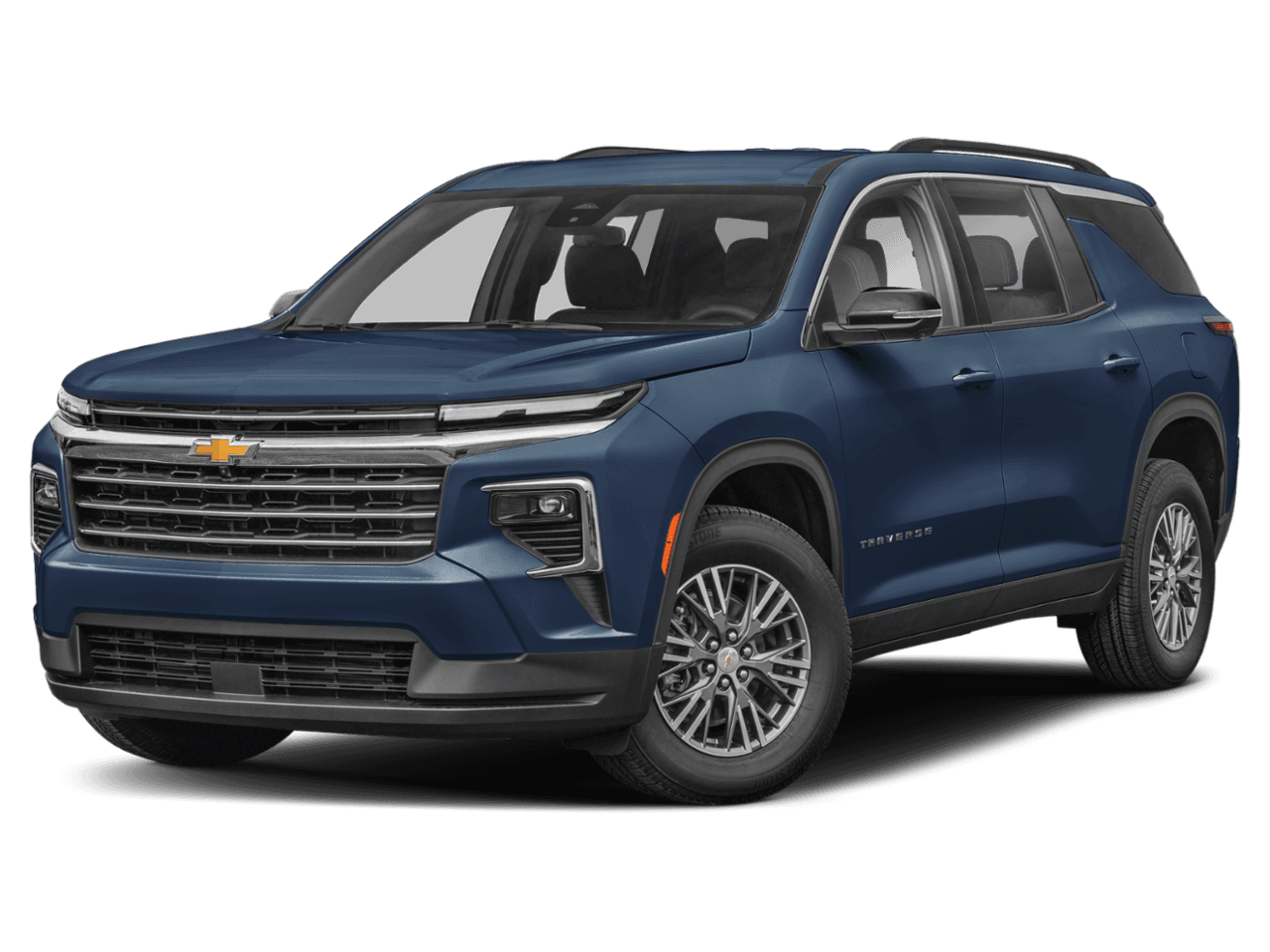 2026 Chevrolet Traverse AWD LT - Front 3/4, facing to the left