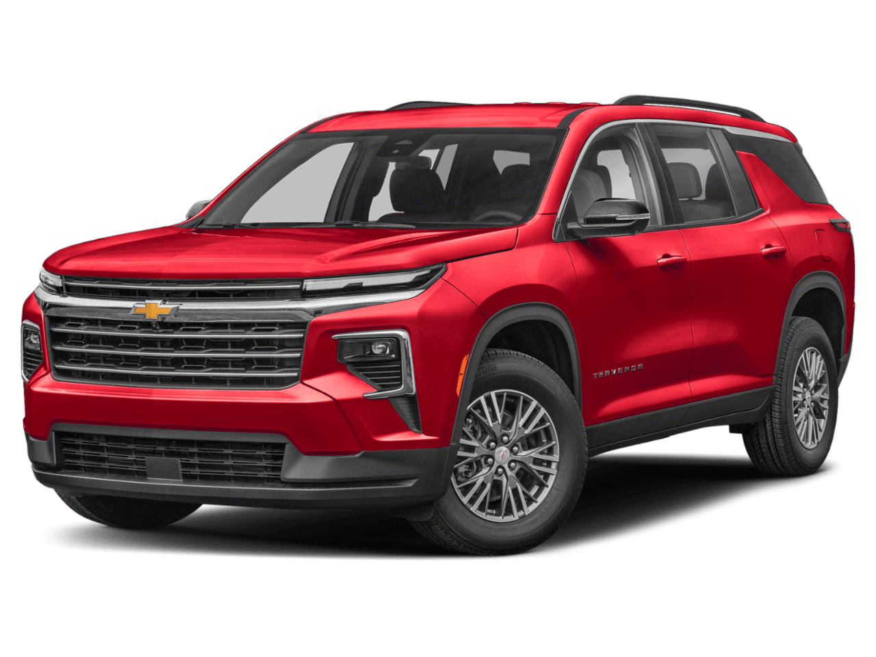 2026 Chevrolet Traverse AWD LT - Front 3/4, facing to the left