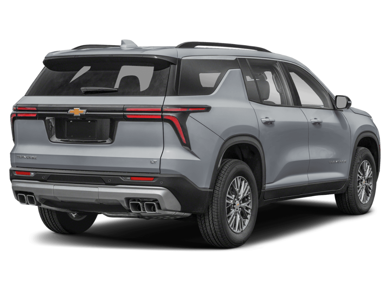 2026 Chevrolet Traverse AWD LT - Rear 3/4, facing to the right