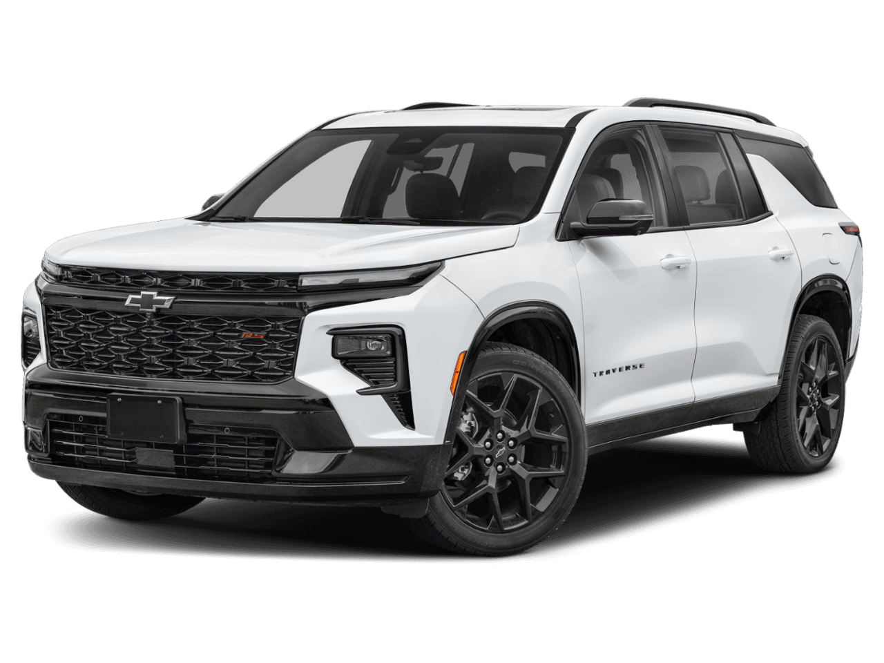 2026 Chevrolet Traverse AWD RS - Front 3/4, facing to the left