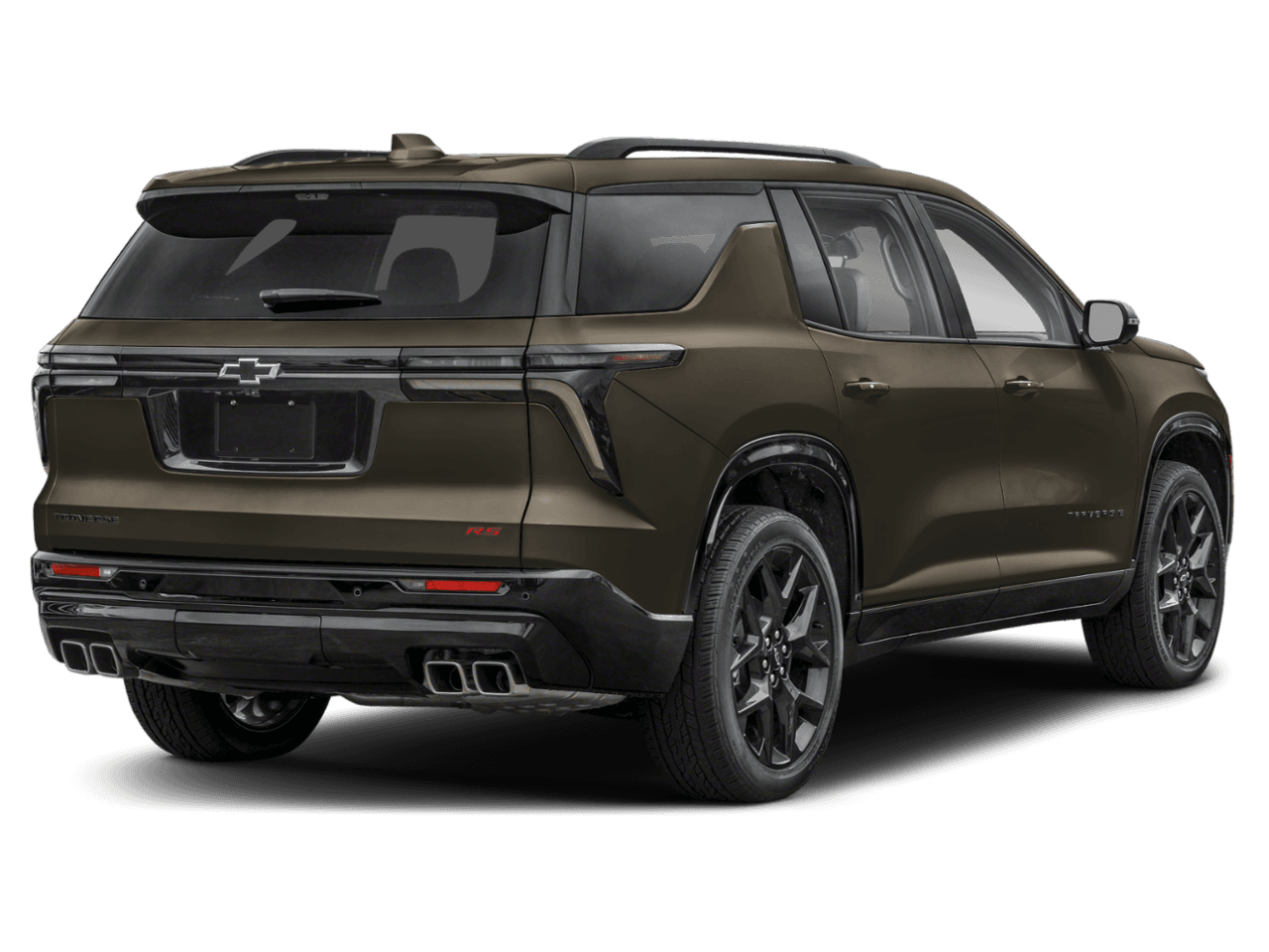 2026 Chevrolet Traverse AWD RS - Rear 3/4, facing to the right
