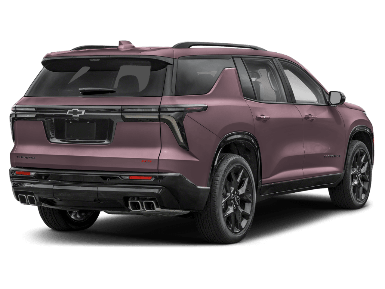 2026 Chevrolet Traverse AWD RS - Rear 3/4, facing to the right