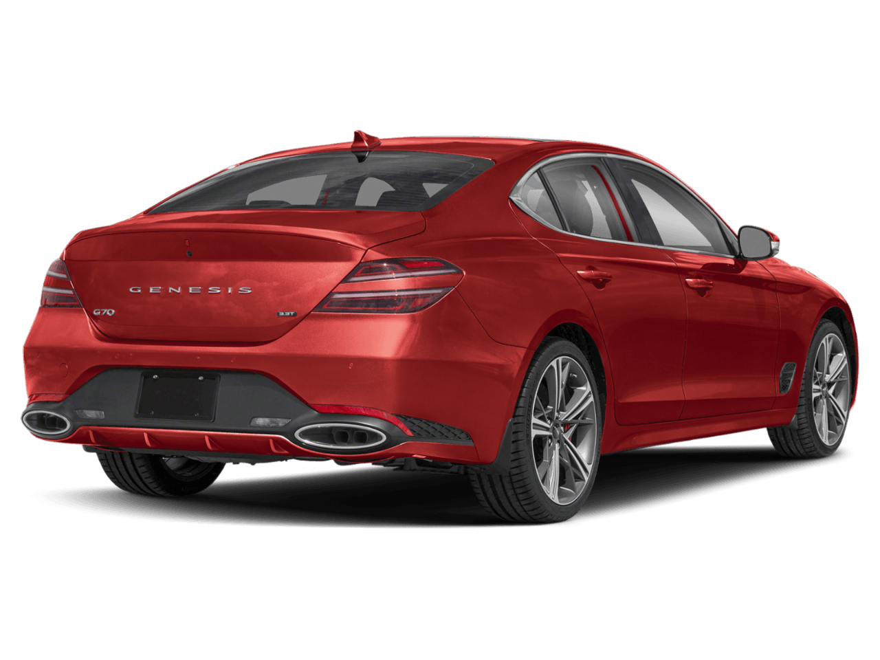 2026 Genesis G70 3.3T Sport Prestige - Rear 3/4, facing to the right