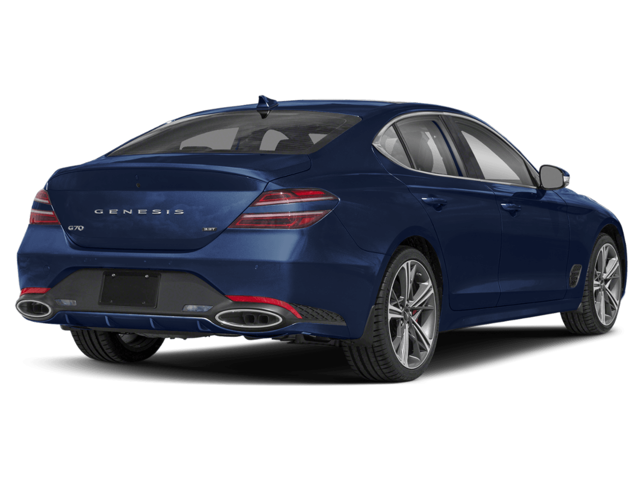 2026 Genesis G70 3.3T Sport Prestige - Rear 3/4, facing to the right