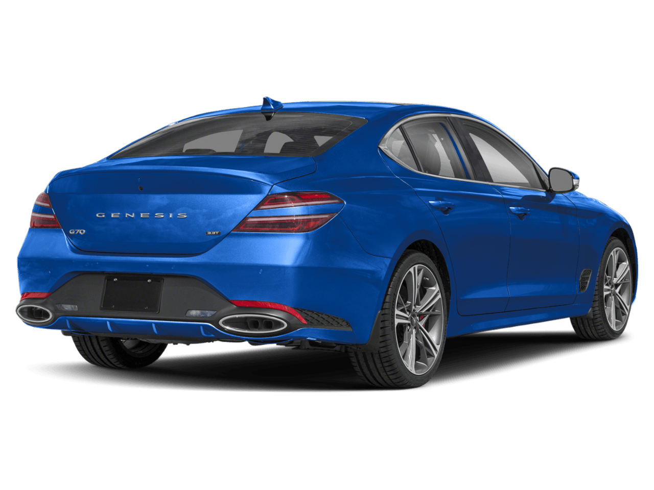 2026 Genesis G70 3.3T Sport Prestige - Rear 3/4, facing to the right