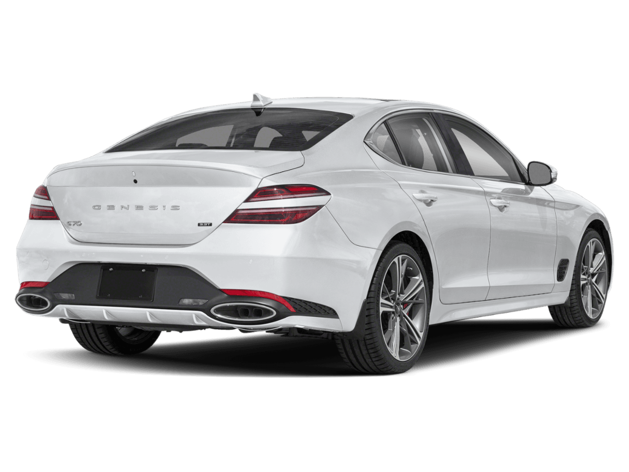 2026 Genesis G70 3.3T Sport Prestige - Rear 3/4, facing to the right