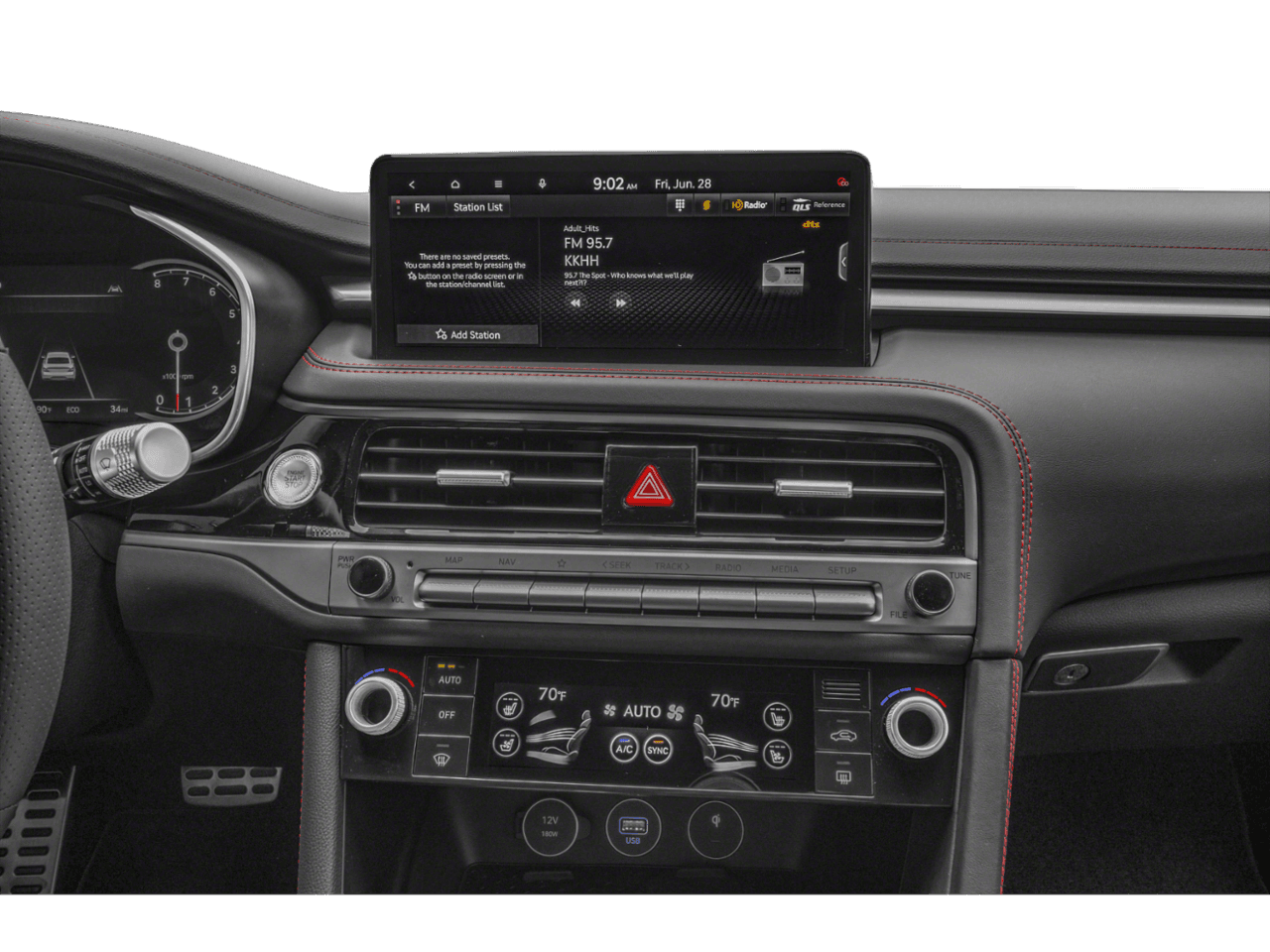 2026 Genesis G70 3.3T Sport Prestige - Interior Stereo System
