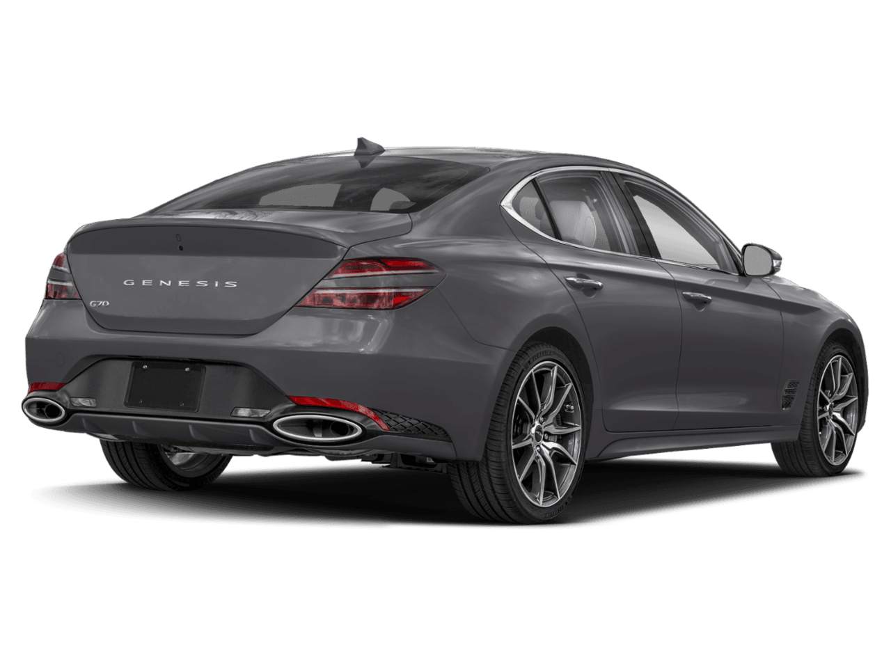 2026 Genesis G70 2.5T Prestige - Rear 3/4, facing to the right