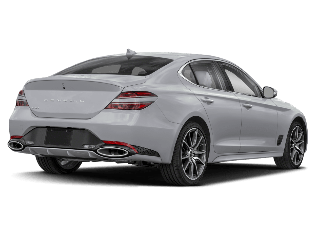 2026 Genesis G70 2.5T Prestige - Rear 3/4, facing to the right