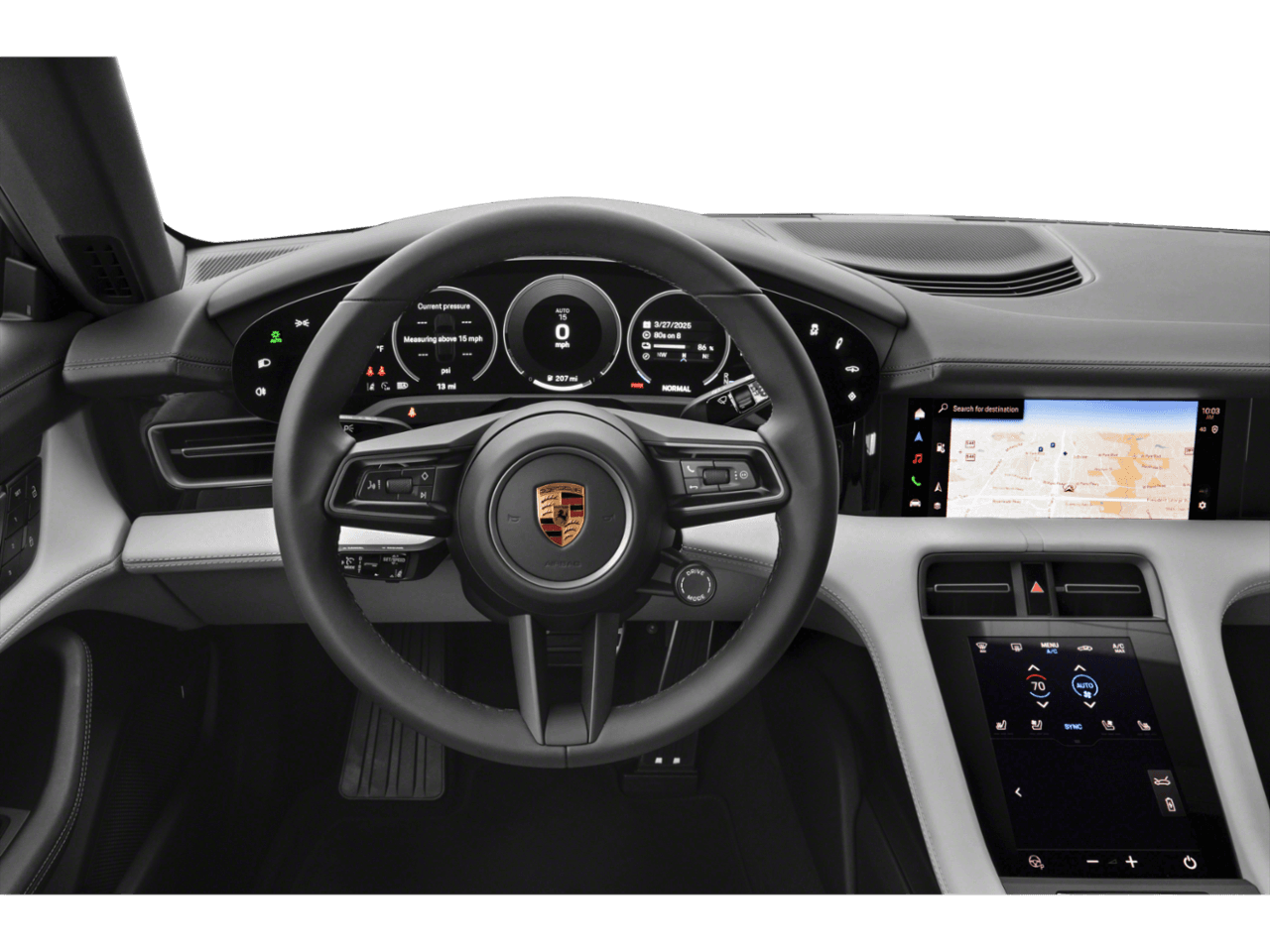 2026 Porsche Taycan 4 - Interior Drivers Dash