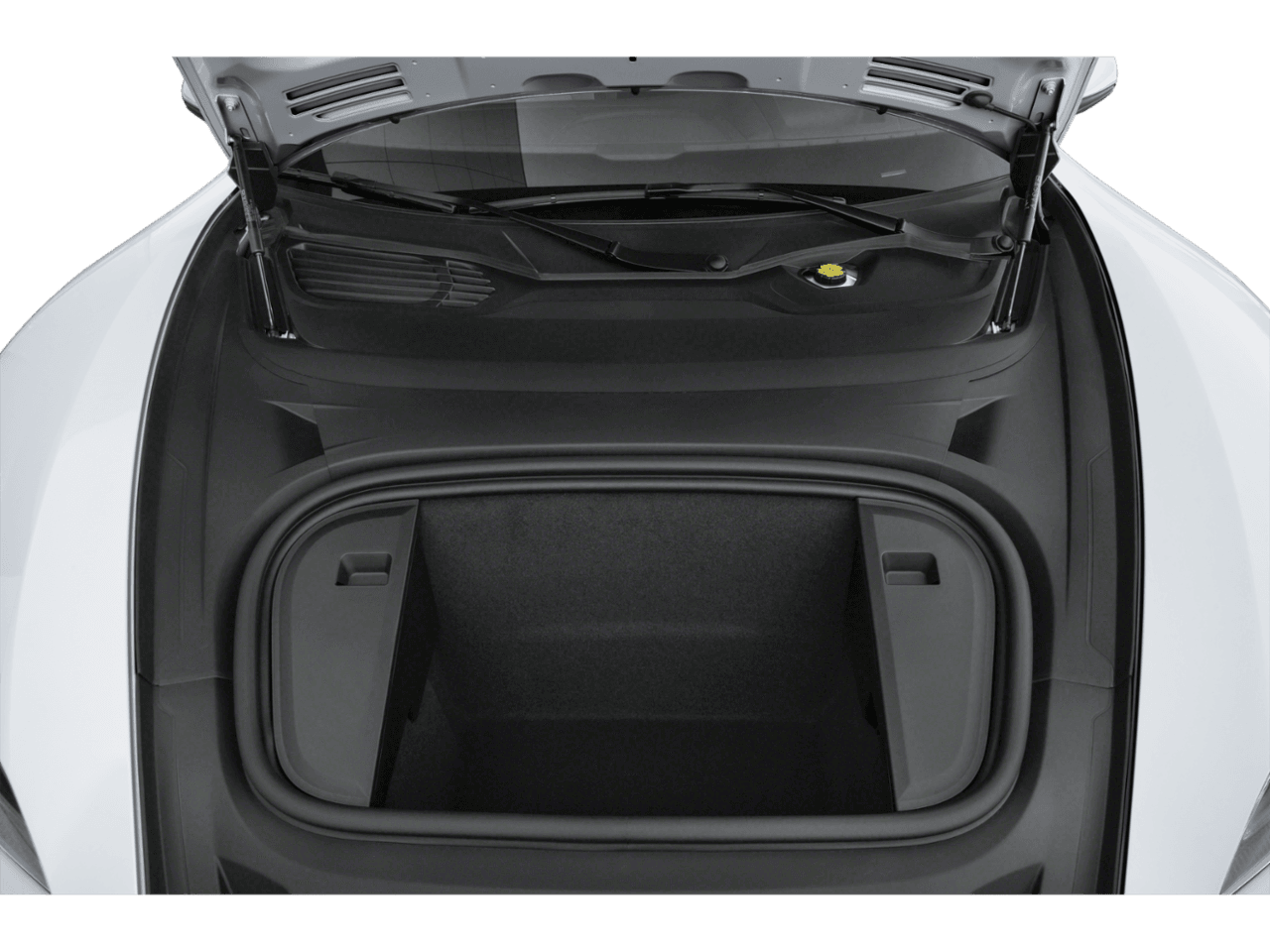 2026 Porsche Taycan 4 - Interior Engine Shot Feature
