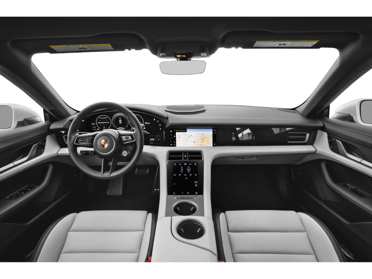 2026 Porsche Taycan 4 - Interior Full Dash Basic
