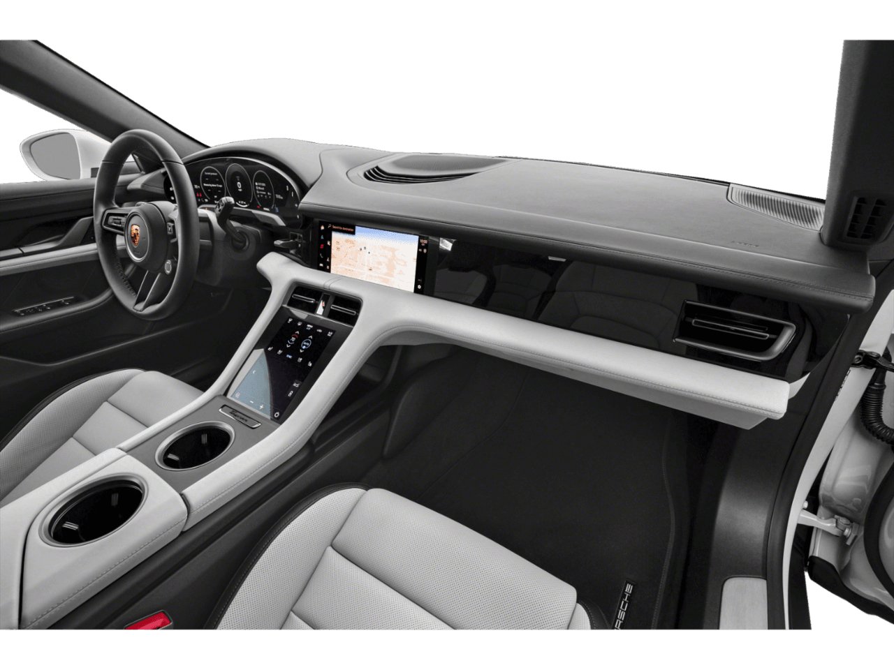 2026 Porsche Taycan 4 - Interior Passenger Dash