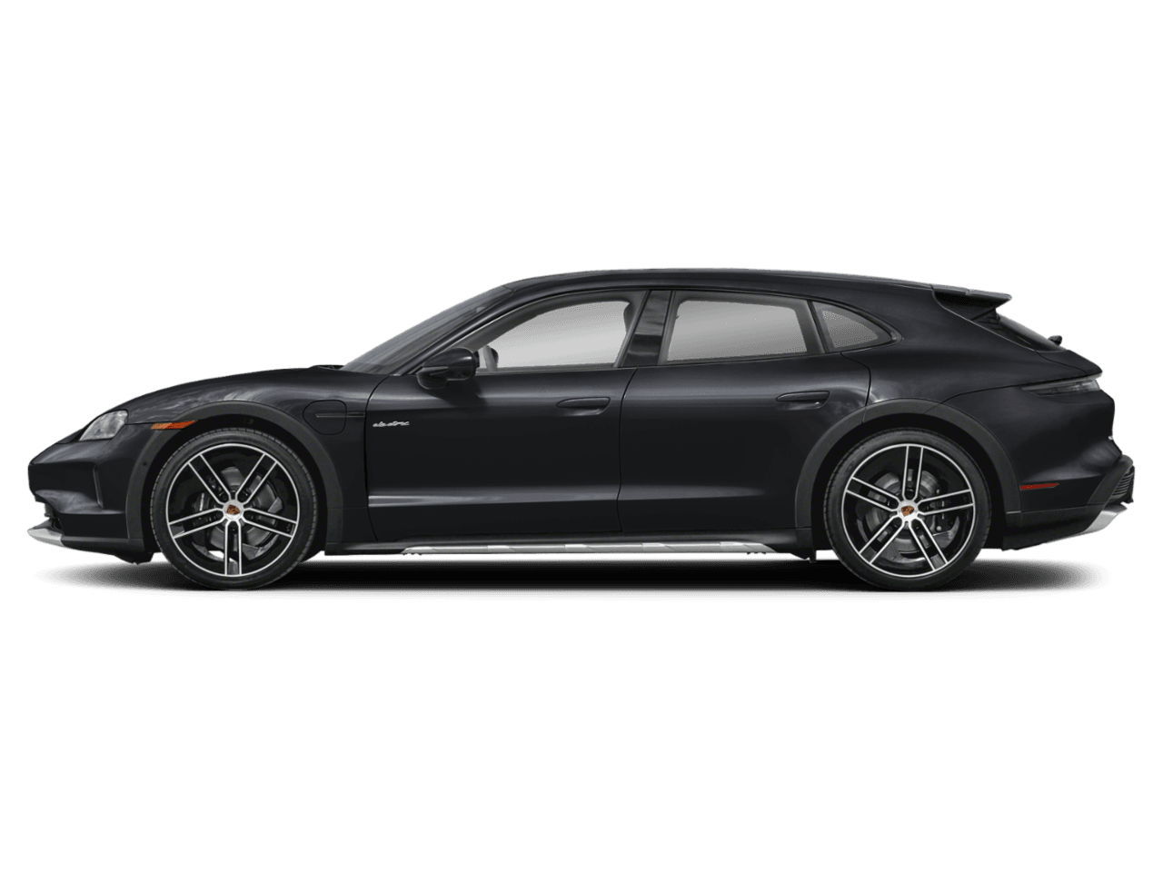 2026 Porsche Taycan 4 - Profile, facing to the left