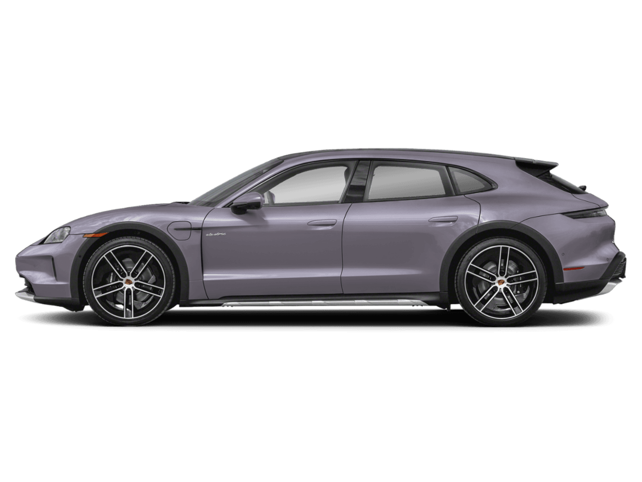 2026 Porsche Taycan 4 - Profile, facing to the left