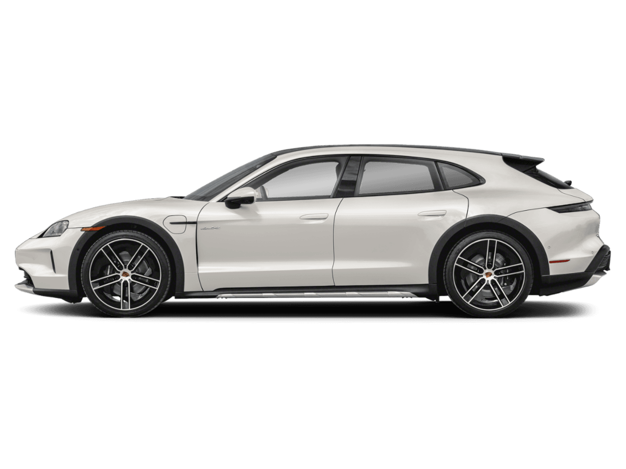 2026 Porsche Taycan 4 - Profile, facing to the left