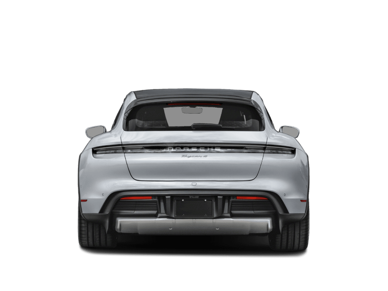 2026 Porsche Taycan 4 - Rear (full)