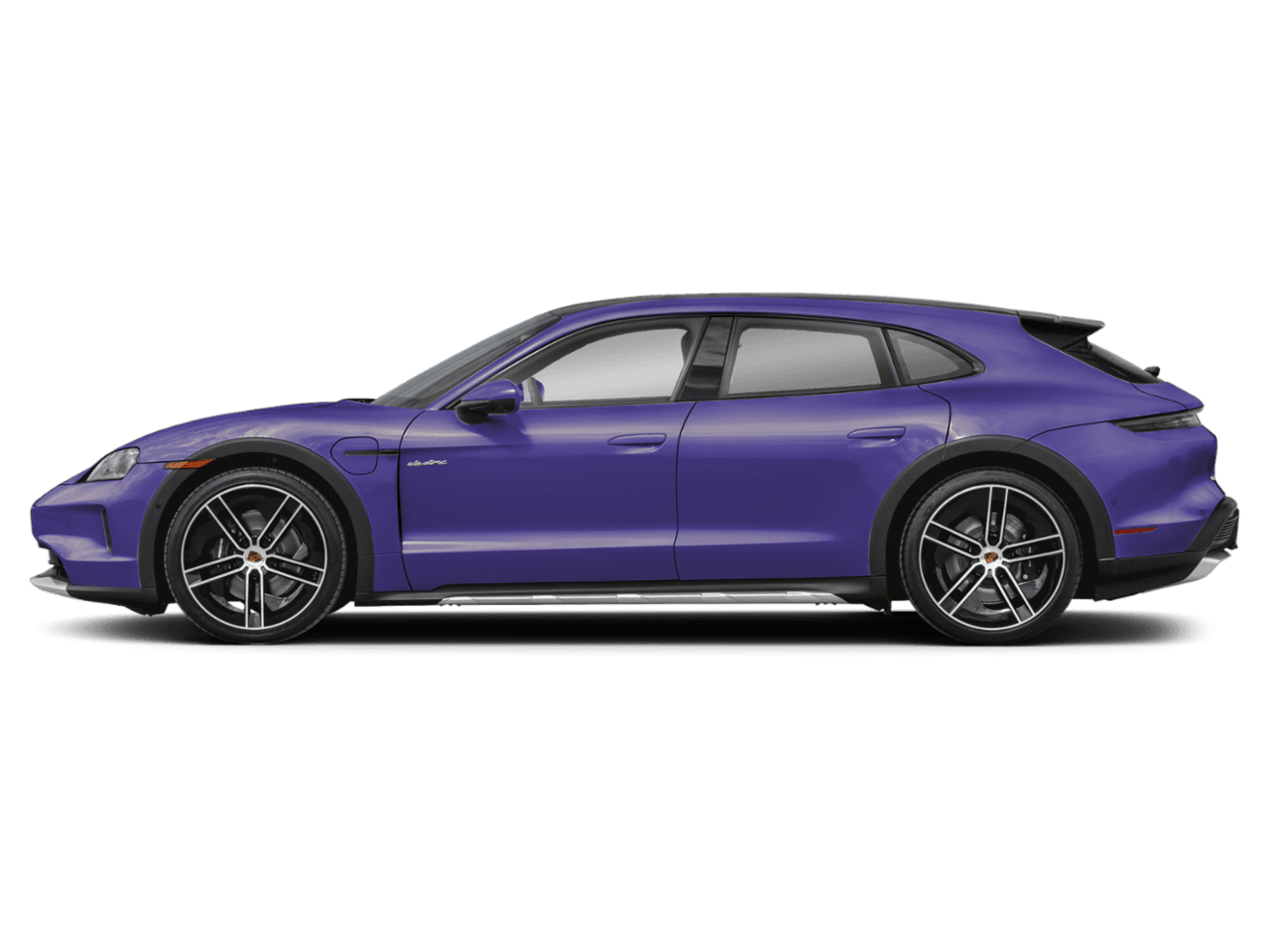 2026 Porsche Taycan Turbo - Profile, facing to the left