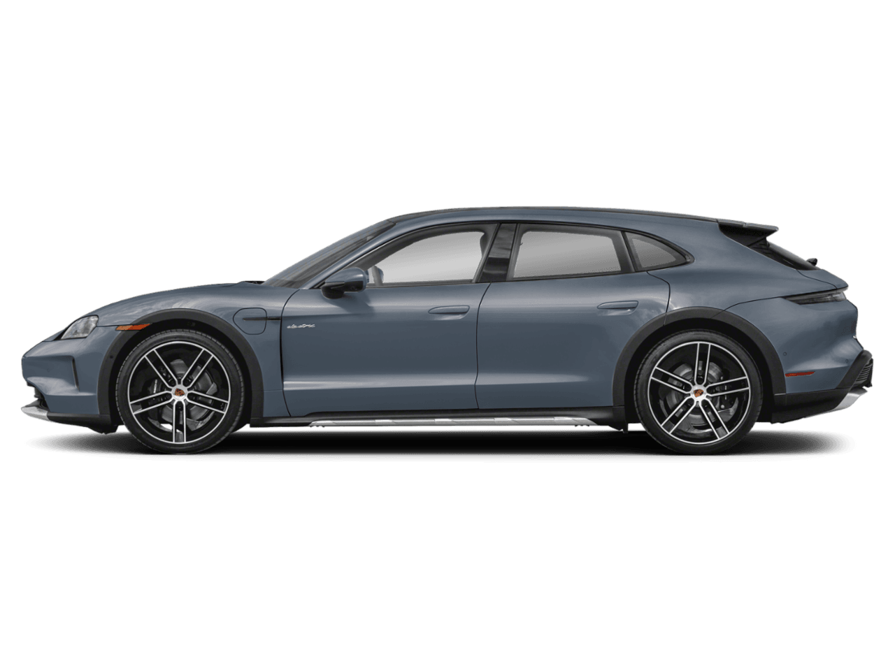 2026 Porsche Taycan Turbo - Profile, facing to the left