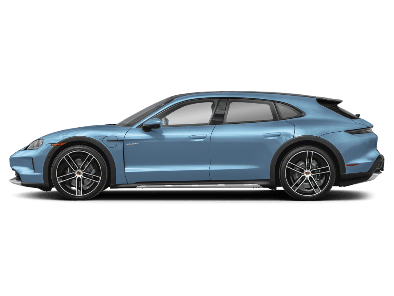 2026 Porsche Taycan Turbo S - Profile, facing to the left