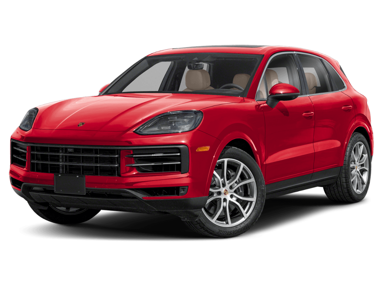 2026 Porsche Cayenne AWD - Front 3/4, facing to the left