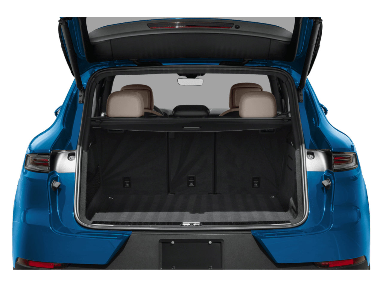 2026 Porsche Cayenne S - Interior Trunk with Hatch Open Feature
