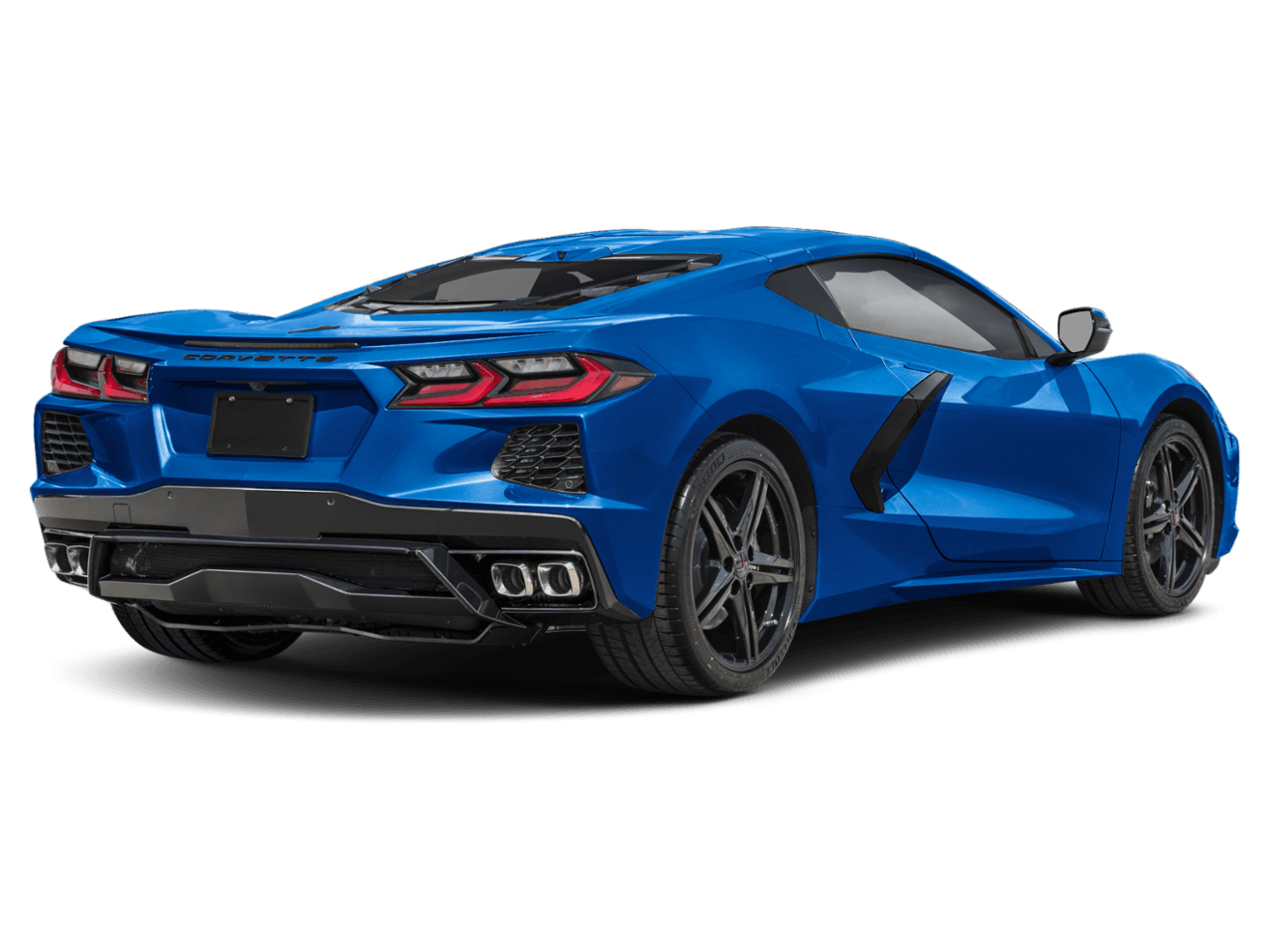 2026 Chevrolet Corvette 2dr - Rear 3/4, facing to the right