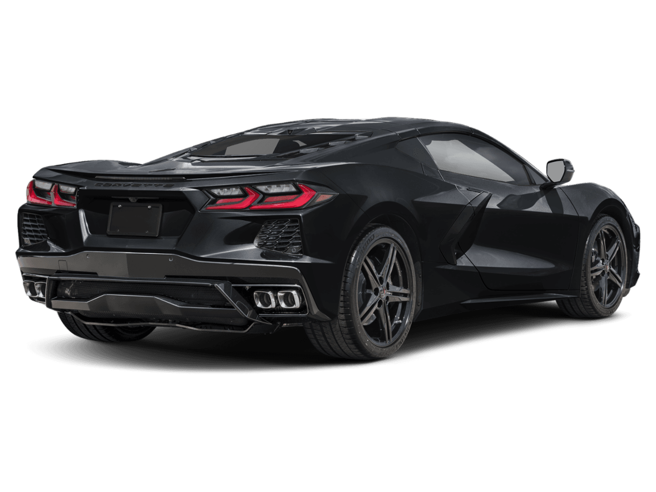 2026 Chevrolet Corvette 2dr - Rear 3/4, facing to the right
