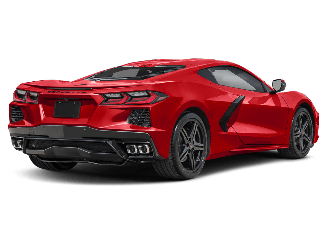 2026 Chevrolet Corvette 2dr - Rear 3/4, facing to the right