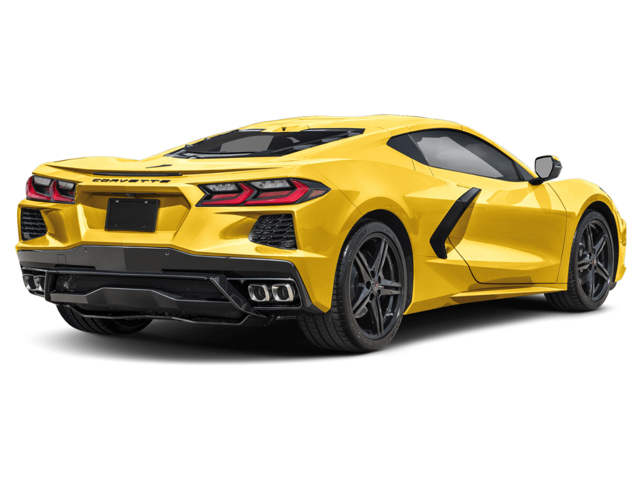 2026 Chevrolet Corvette 2dr - Rear 3/4, facing to the right