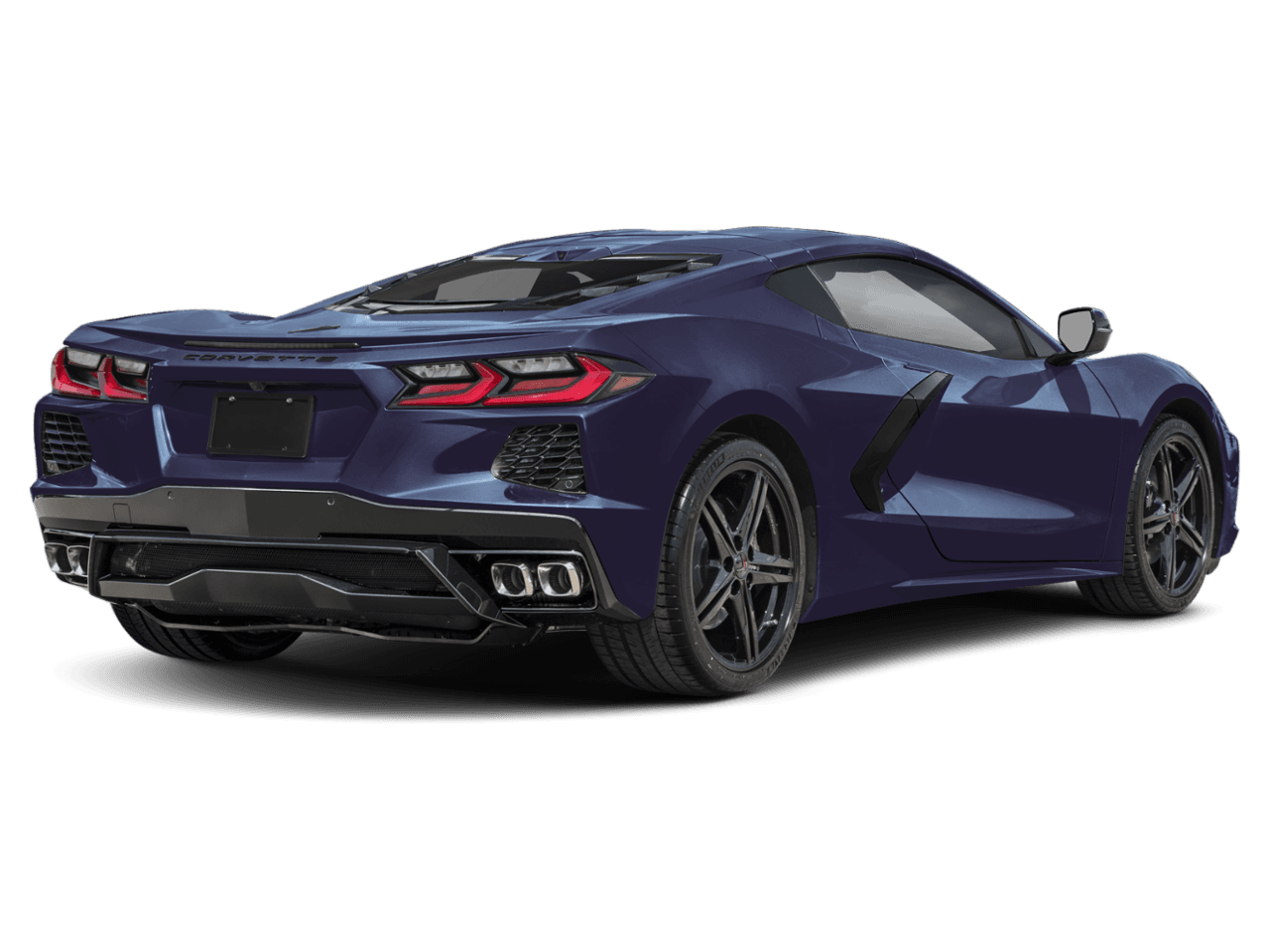 2026 Chevrolet Corvette 2dr - Rear 3/4, facing to the right