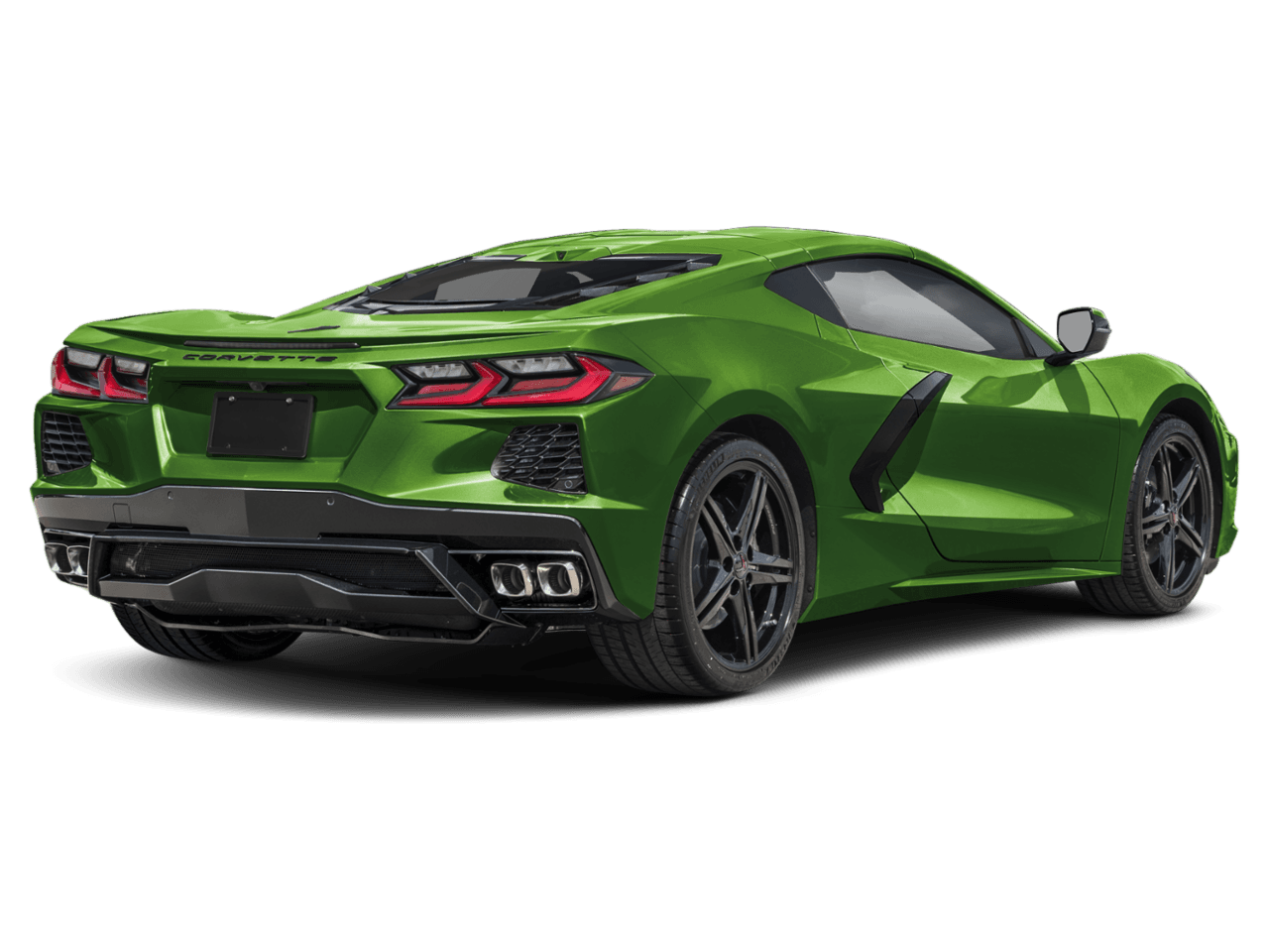 2026 Chevrolet Corvette 2dr - Rear 3/4, facing to the right