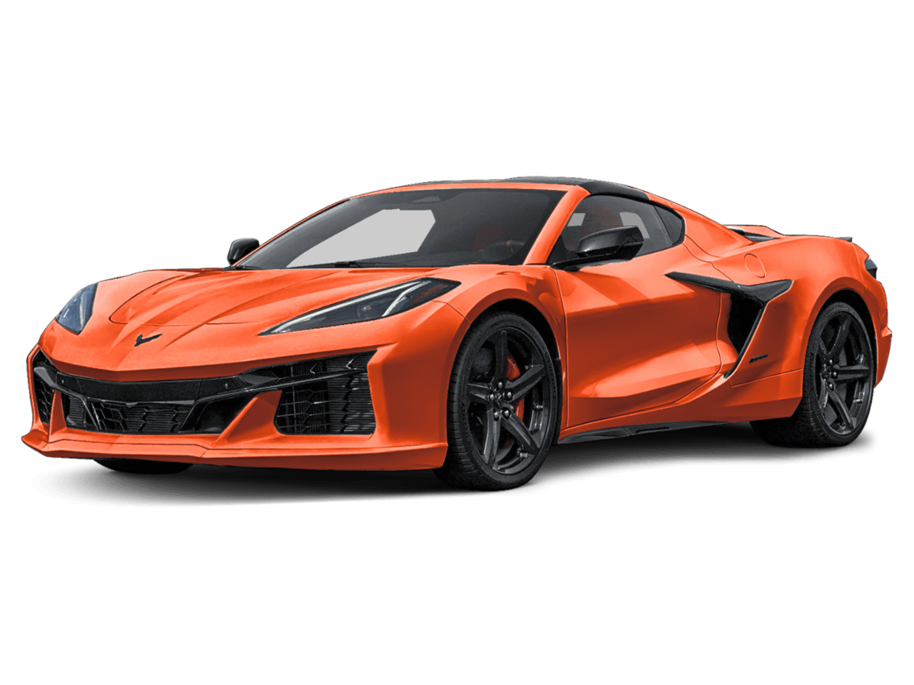 2026 Chevrolet Corvette 2dr - Front 3/4, facing to the left