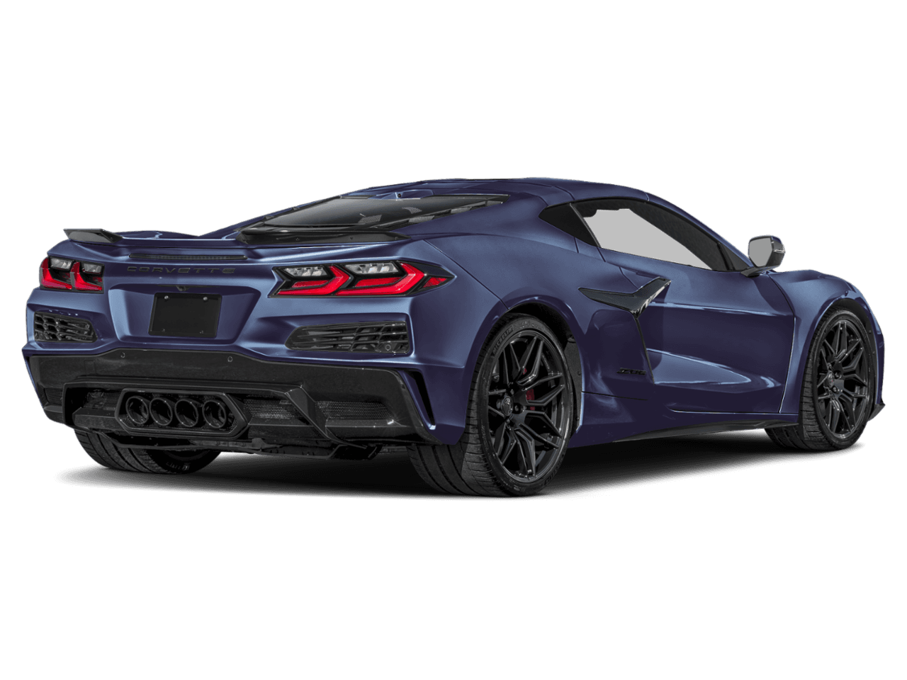 2026 Chevrolet Corvette 2dr - Rear 3/4, facing to the right