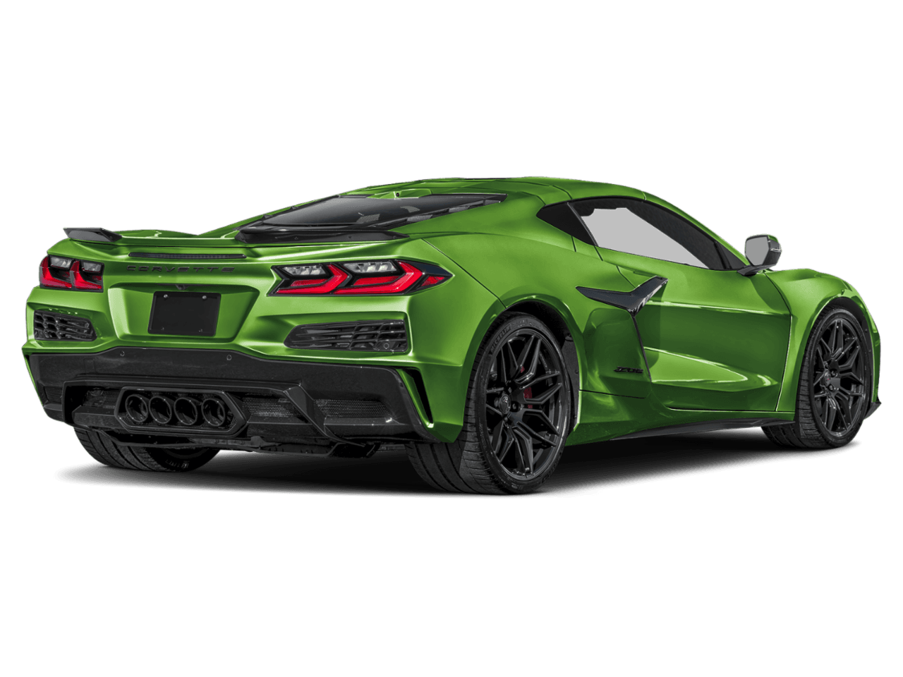 2026 Chevrolet Corvette 2dr - Rear 3/4, facing to the right