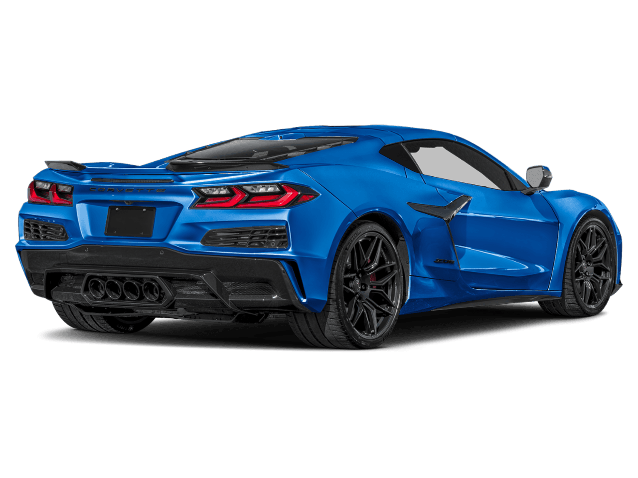 2026 Chevrolet Corvette 2dr - Rear 3/4, facing to the right