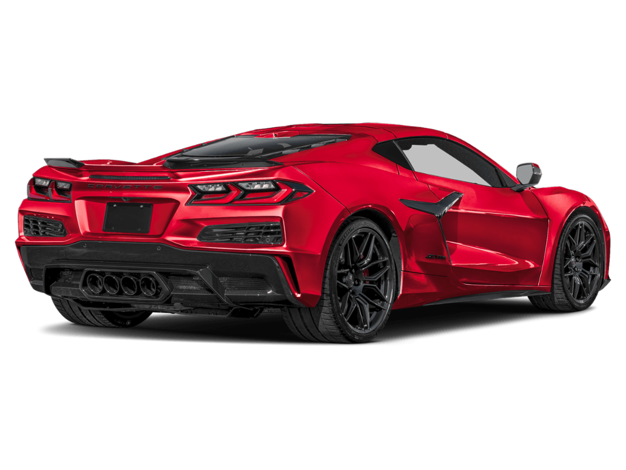 2026 Chevrolet Corvette 2dr - Rear 3/4, facing to the right
