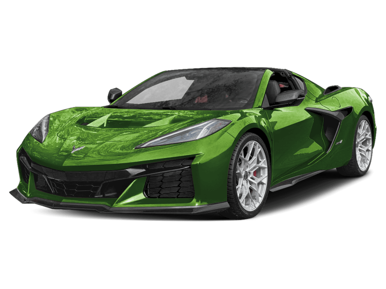 2026 Chevrolet Corvette 2dr - Front 3/4, facing to the left