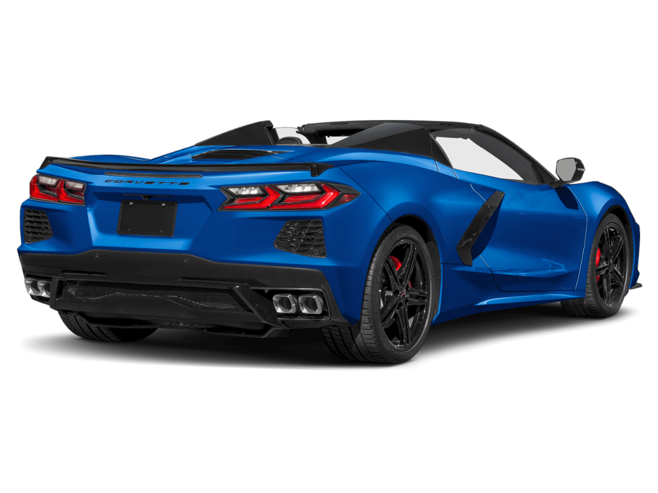 2026 Chevrolet Corvette 2dr - Rear 3/4, facing to the right