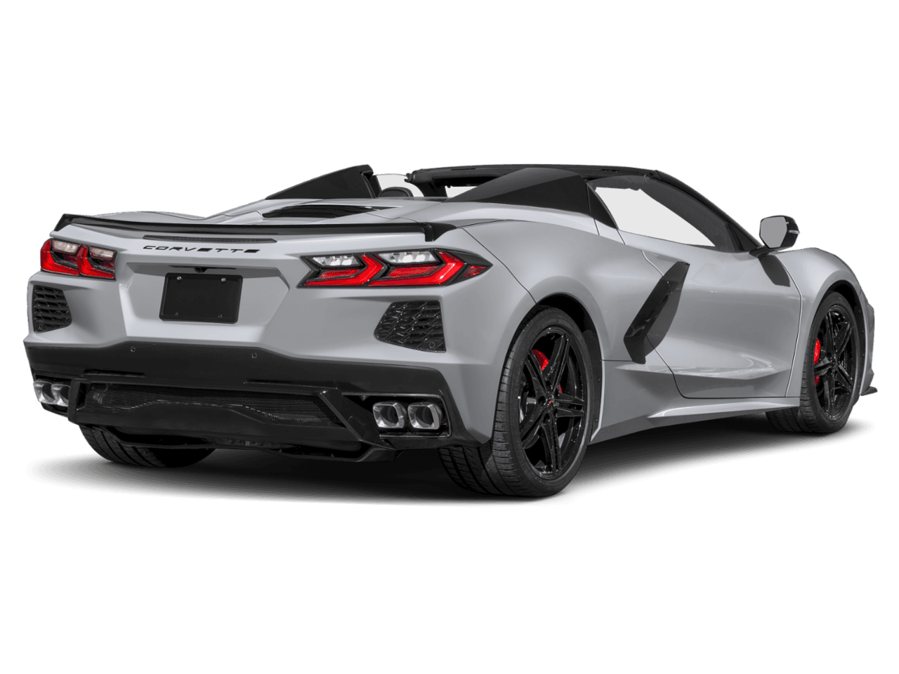 2026 Chevrolet Corvette 2dr - Rear 3/4, facing to the right