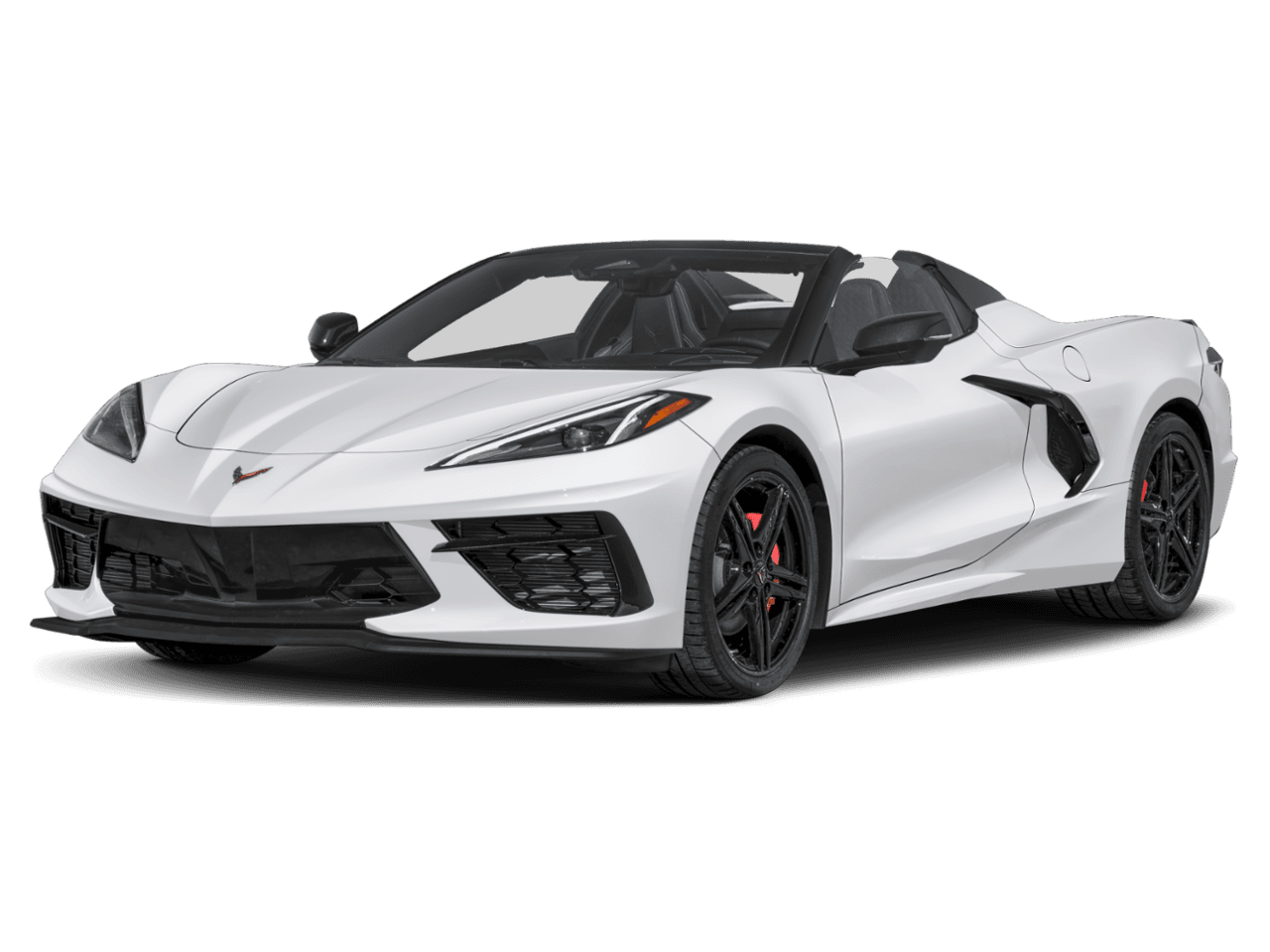 2026 Chevrolet Corvette 2LT - Front 3/4, facing to the left