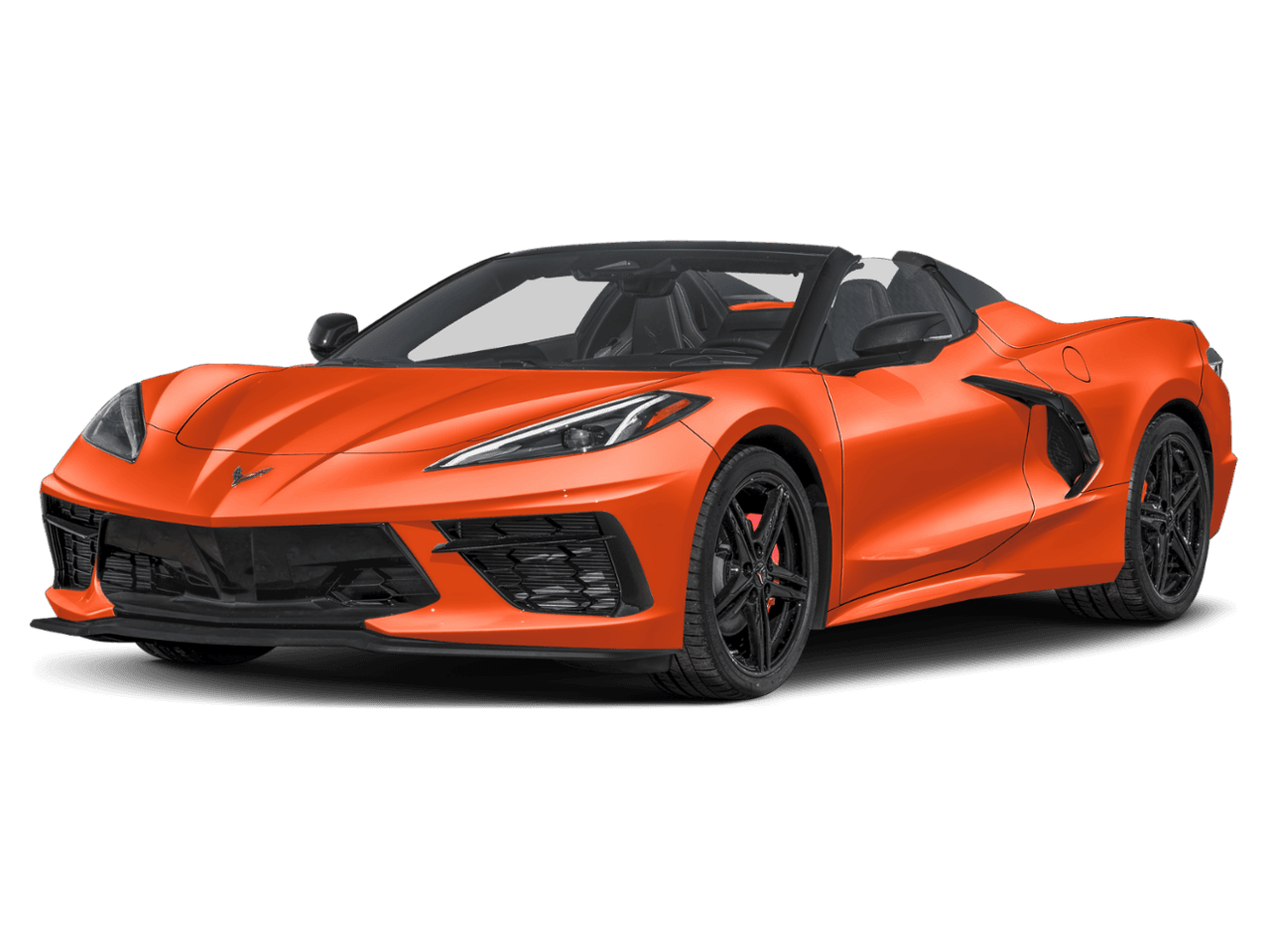 2026 Chevrolet Corvette 2dr - Front 3/4, facing to the left