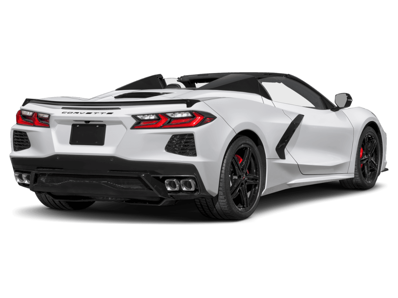 2026 Chevrolet Corvette 2LT - Rear 3/4, facing to the right