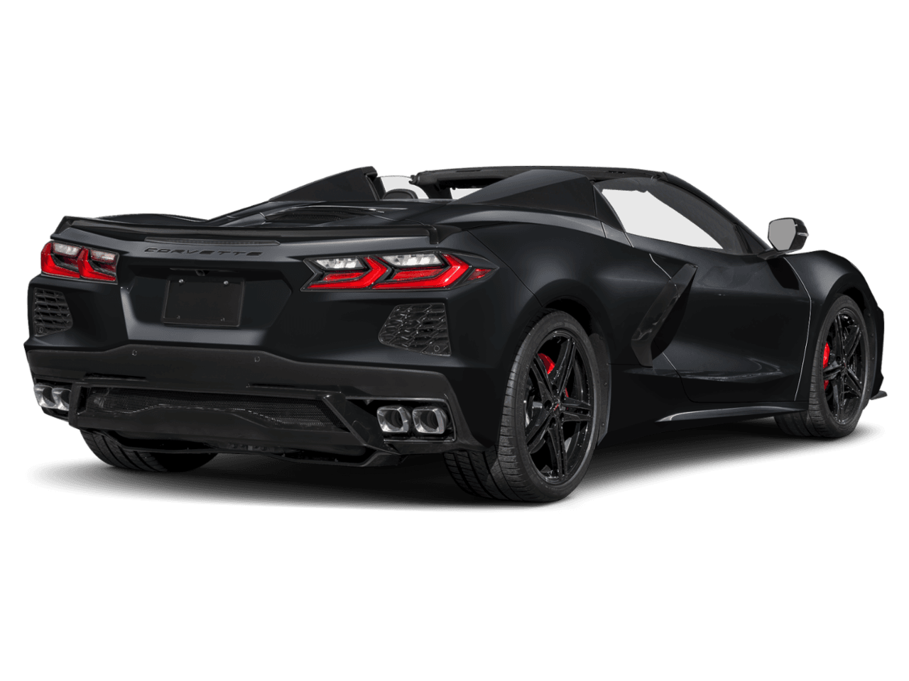 2026 Chevrolet Corvette 2dr - Rear 3/4, facing to the right