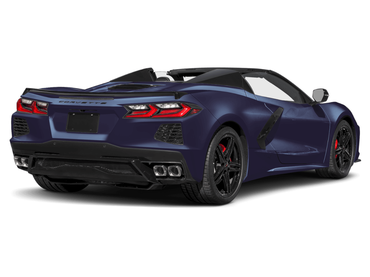 2026 Chevrolet Corvette 2dr - Rear 3/4, facing to the right