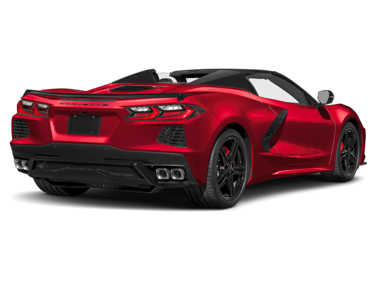 2026 Chevrolet Corvette 2dr - Rear 3/4, facing to the right