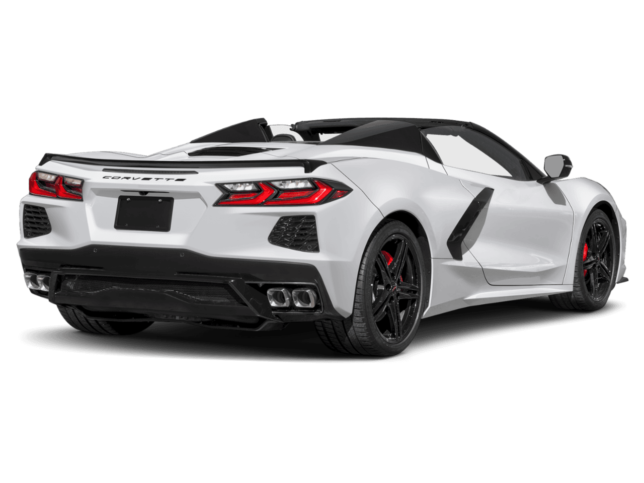 2026 Chevrolet Corvette 2dr - Rear 3/4, facing to the right