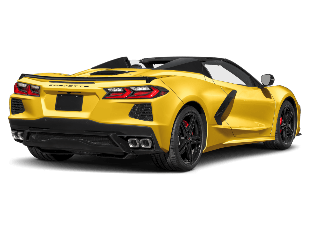 2026 Chevrolet Corvette 2dr - Rear 3/4, facing to the right