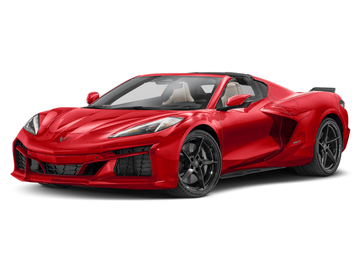 2026 Chevrolet Corvette 2dr - Front 3/4, facing to the left